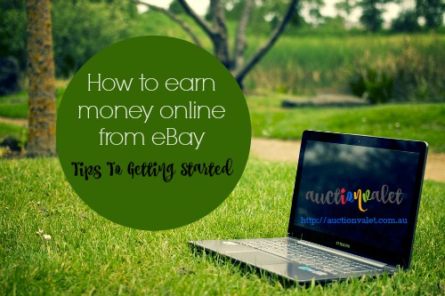 how to earn money online with an ebay business