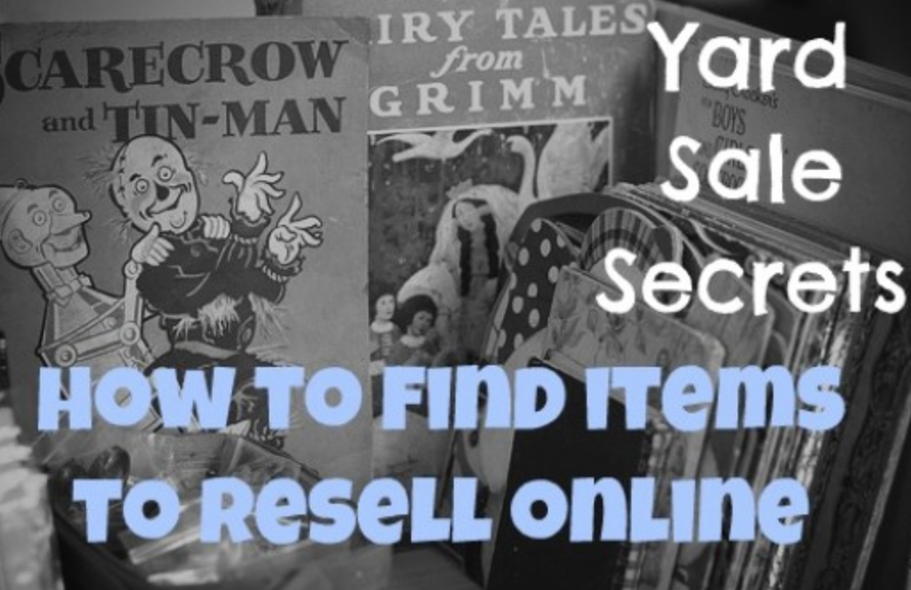 Best Items To Buy at a Garage Sale To Resell on eBay